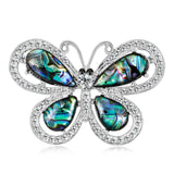 Abalone Shell Butterfly Brooches for Wedding Banquet