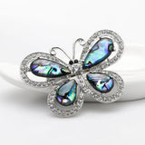 Abalone Shell Butterfly Brooches for Wedding Banquet