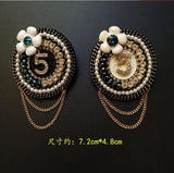 Camellia No.5 Tassel Brooches Hijab Pins