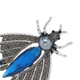 Metal Moth Rhinestone Brooch Insect Pin Collection