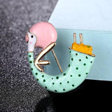 Snail Shape Brooch Pins for Women's Scarf Small Hijab Pins