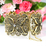 Vintage Algerienne Cuff Bracelet for Women Moroccan Traditional Jewelry