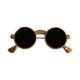 Crystal-studded Light Brooch Sunglasses Pin
