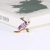 Parrot Brooch Dripping Cartoon Corsage Suit Jacket Accessory