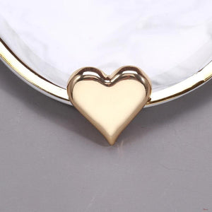 Beaut&Berry 2-color Metal Brooches Love Office Party Brooch Pins
