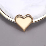 Beaut&Berry 2-color Metal Brooches Love Office Party Brooch Pins