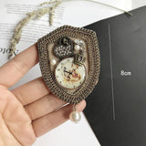 Flower Tassel Brooch Pearl Bow 5 Jewelry Brooches Pins Vintage