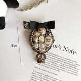 Flower Tassel Brooch Pearl Bow 5 Jewelry Brooches Pins Vintage