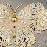 Vintage Butterfly Brooch Animal Costume Jewelry Coat Pin Bijoux