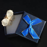 Vintage Butterfly Brooch Animal Costume Jewelry Coat Pin Bijoux