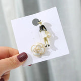 Classic Camellia Bow Brooch Vintage Crystal Wedding Party Accessories