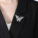 Butterfly High Zircon Brooch for Women - Large Insect Pin