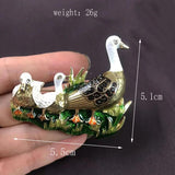 Cute Duck Family Brooch for Party Gift