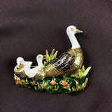 Cute Duck Family Brooch for Party Gift