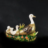 Cute Duck Family Brooch for Party Gift