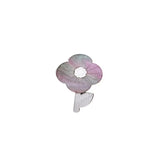 Acrylic Flowers Brooches For Women Men Collar Clip Jewelry