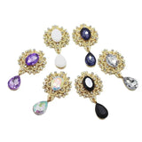 10Pcs Rhinestone Alloy Pendant Wedding Invitation Creative Accessories
