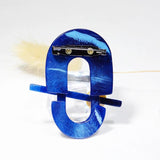 Acrylic Geometry Brooch Pin - Women's Lapel Pin for Coat Suit Bag Hijab