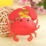 Acrylic Eye Red Crab Brooches For Women Kids Christmas Party Brooch Pins
