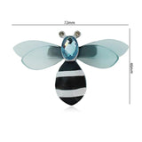 Delicate Bee Brooch Acrylic Safety Pin Jewelry