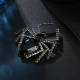 Colorful Spider Brooch, Rhinestone Animal Corsage Jewelry