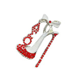 Greek Alphabet Logo Pearl Women Charm Jewelry Heels