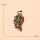 Colorful Peacock Brooch Office Party Gift