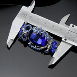 Rhinestone Owl Brooch Pin for Women Men Bird Corsage Jewelry