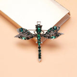 Beaut&Berry Rhinestone Dragonfly Brooch Office Party Gift