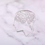 Brain Brooch Mechanical Enamel Pins Engineer Lapel Hat Bijoux