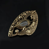 Vintage Crystal Brooch Coat Evening Dress Pins Jewelry