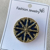 Vintage Crystal Snowflake Brooches Accessories Flowers Ladies Clothing