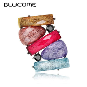 Personality Retro Women's Brooch for Coat Suit Lapel Pins