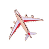 Airplane Brooch Enamel Fighter Aircraft Model Jewelry Pin