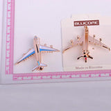 Airplane Brooch Enamel Fighter Aircraft Model Jewelry Pin