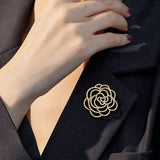 Small Fragrant Wind Camellia Brooch