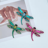 Dragonfly Rhinestone Brooch for Women