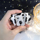 Dalmatian Dog Acrylic Brooch Cartoon Resin Animal Pin Jewelry