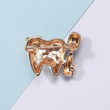 Beaut&Berry Drip Tooth Brooch Ladies Kids Wedding Office Gift