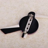 Colorful Acrylic Bird Shape Brooch Jewelry Lapel Pin for Women