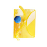Acrylic Rectangle Brooch Pins Women's Hijab Lapel Pin