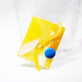 Acrylic Rectangle Brooch Pins Women's Hijab Lapel Pin