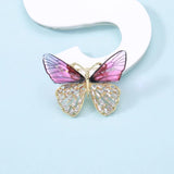 Acrylic Butterfly Dragonfly Flower Fairy Elf Brooch