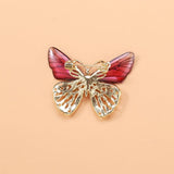 Acrylic Butterfly Dragonfly Flower Fairy Elf Brooch