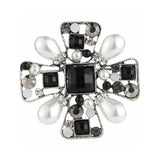 Vintage Baroque Brooches with Pearls, Clothing Accessories