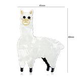 Adorkable Alpaca Animal Party Brooches for Women Kids