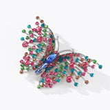 Colorful Zircon Butterfly Brooch for Women Jewelry
