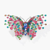 Colorful Zircon Butterfly Brooch for Women Jewelry