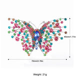 Colorful Zircon Butterfly Brooch for Women Jewelry