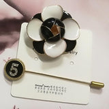 Winter Flower Brooch Pins Set for Women